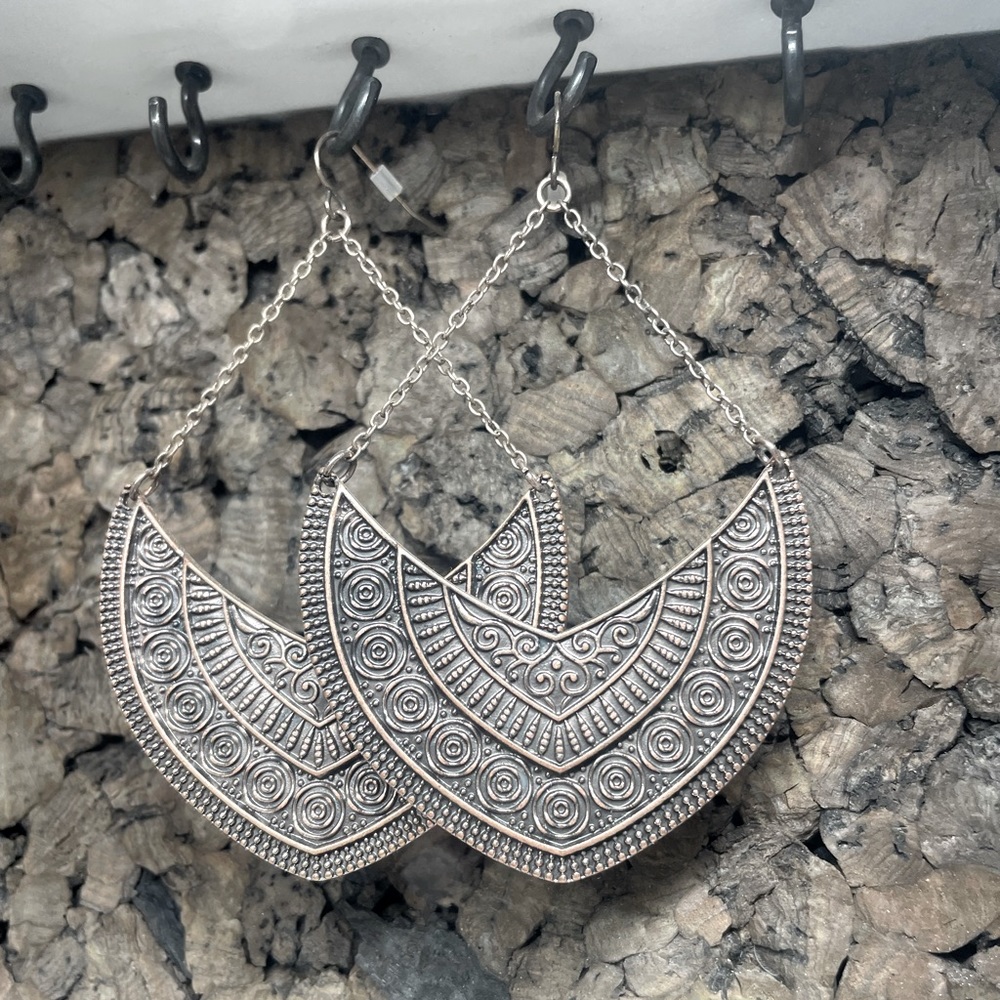 Parklane Copper Dangle Earrings